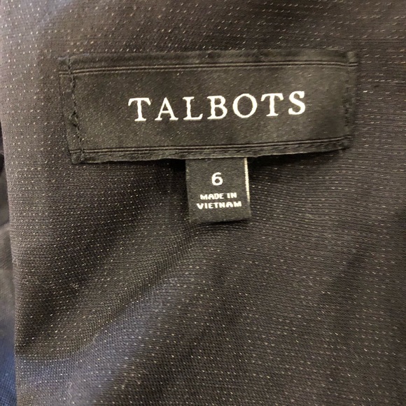 Talbots Black Rain Jacket - Picture 5 of 6